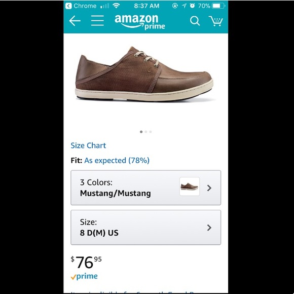 Men’s Olukai shoes - Picture 8 of 8